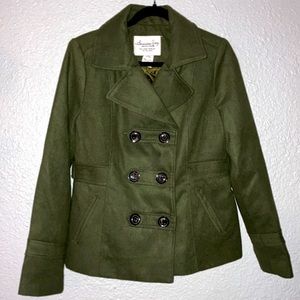 American Rag Peacoat - Olive/Military Green - Size XL